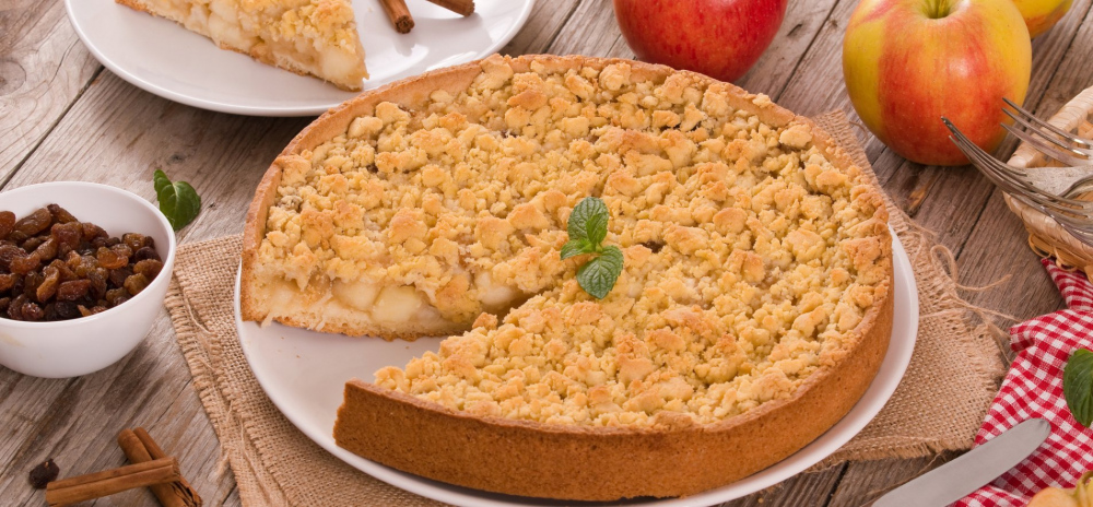 Італійський яблучний пиріг – простий покроковий рецепт