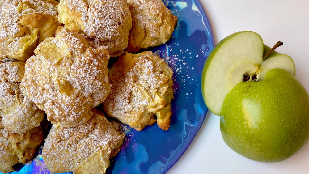 М’яке печиво з яблуками – простий покроковий рецепт