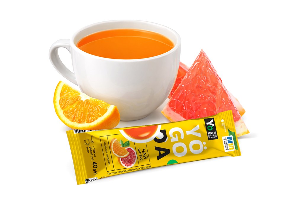 Цитрусовий чай від Yogoda – натуральна свіжість і вітамінний заряд взимку для всієї родини