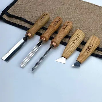 Набір стамесок для художнього різьблення по дереву STRYI Start для початківця