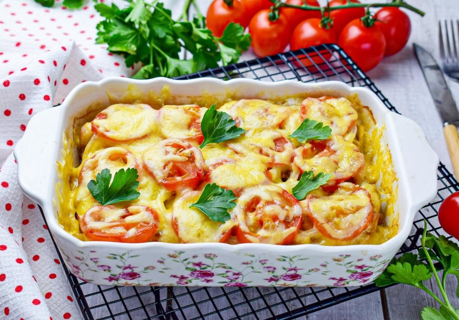 5 рецептів запіканки з курячого філе в аерогрилі