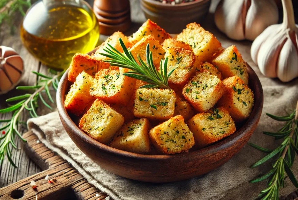 Як приготувати сухарики в мікрохвильовці: швидкий рецепт зі спеціями