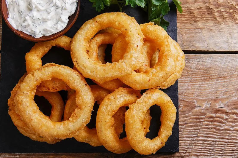 Цибулеві кільця в аерогрилі: класичний рецепт без олії